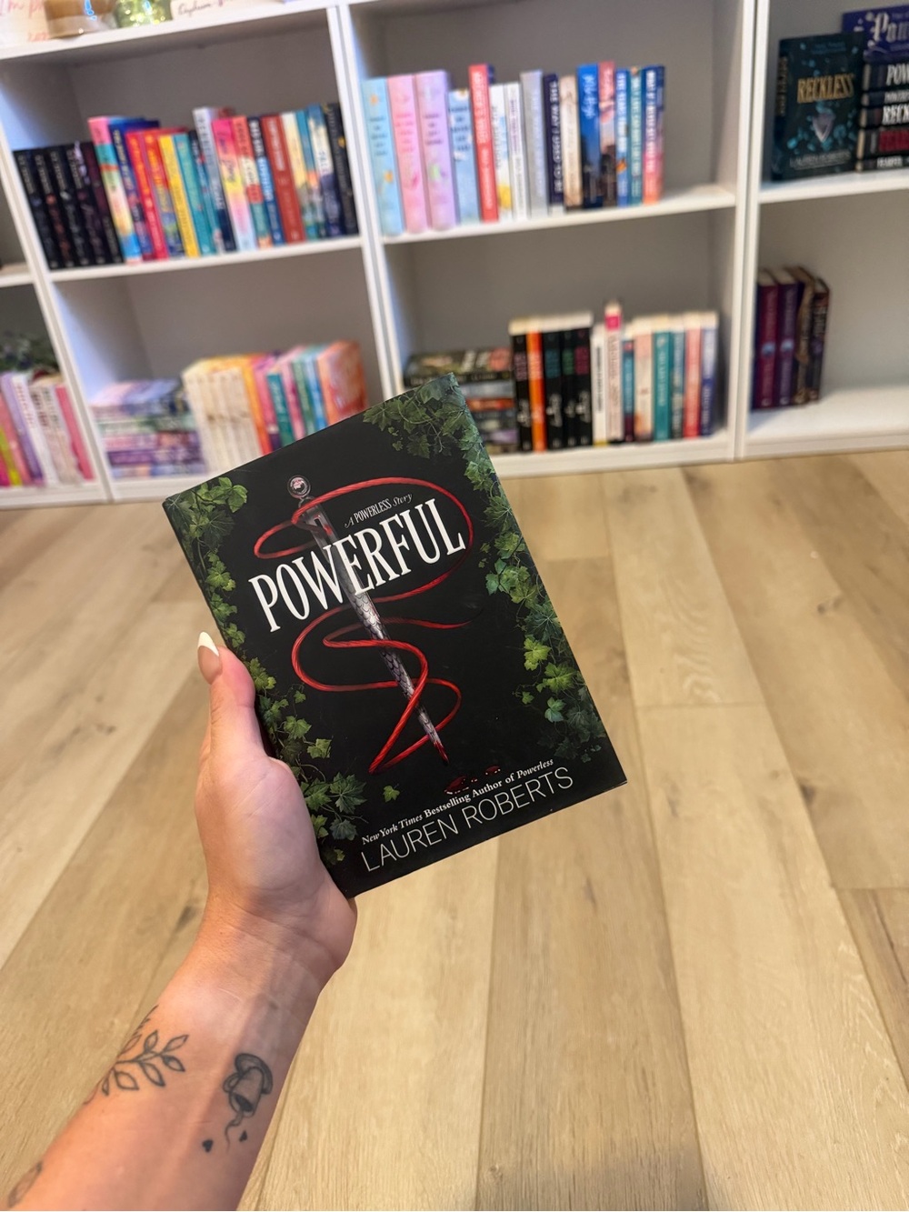 "Powerful" Paperback Book - Black & Red Cover
